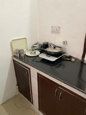 Kitchen in 1 RK Builder Floor at Vasant Vihar – for Rent