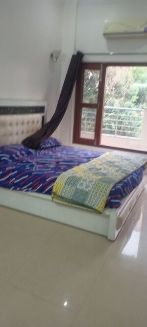 Bedroom in 2 BHK Builder Floor at Ansal Sushant Lok I, Sector 43 – for Rent