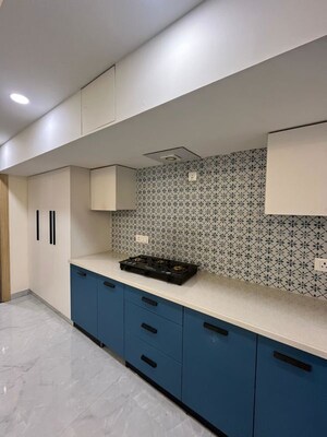 Kitchen in 1 BHK Builder Floor at Sushant Lok I – for Rent