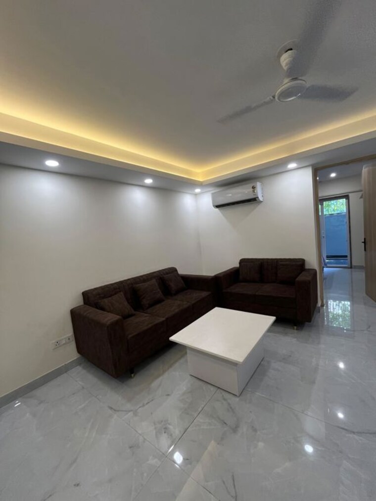 Living Room, sushant lok i 1 Bedroom 800 Sq.Ft. Builder Floor In Sushant Lok I Gurgaon 10345304