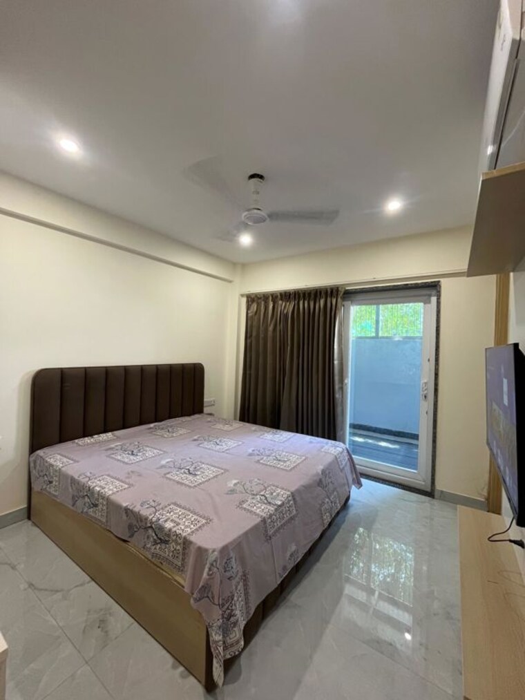 Bedroom, sushant lok i 1 Bedroom 800 Sq.Ft. Builder Floor In Sushant Lok I Gurgaon 10345304