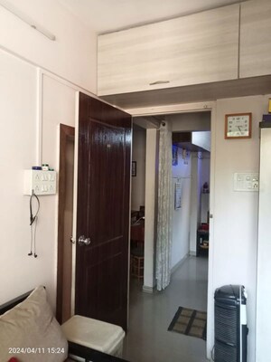 Building Lobby in 1 BHK Apartment at Fiama Residency, Thane West – for Rent
