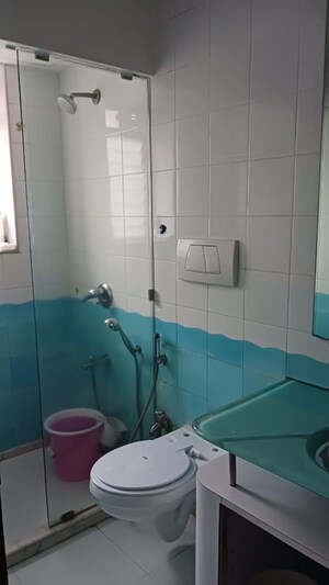Bathroom in 2 BHK Apartment at Breach Candy – for Rent
