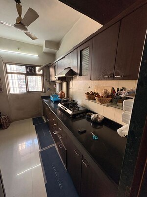 Kitchen in 2.5 BHK Apartment at Everest World Tulip, Kolshet Road – for Sale