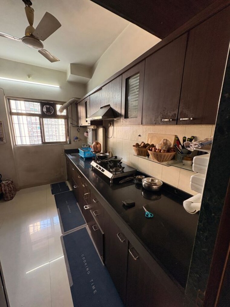 Kitchen, everest-world-tulip 2.5 Bedroom 900 Sq.Ft. Apartment In Kolshet Road Thane 10345426