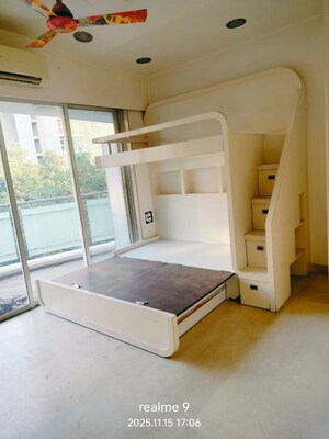 Staircase in 4 BHK Apartment at Supreme Pallacio, Baner – for Rent