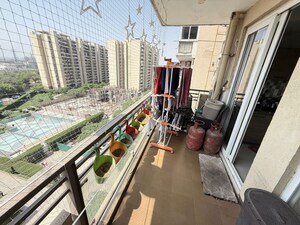 Balcony in 3 BHK Apartment at Tulip Violet, Sector 69 – for Rent