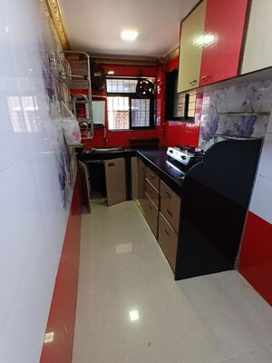 Kitchen in 1 BHK Apartment at Nerul Sector 20 – for Sale