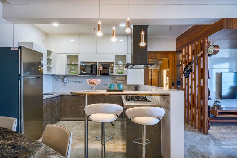 Kitchen, gm-kenjale-emirus 3.5 Bedroom 1750 Sq.Ft. Apartment In Baner Pune 10345455
