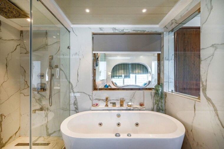 Bathroom, gm-kenjale-emirus 3.5 Bedroom 1750 Sq.Ft. Apartment In Baner Pune 10345455