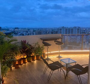 Swimming Pool in 3.5 BHK Apartment at Gm Kenjale Emirus, Baner – for Rent