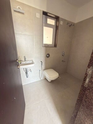Bathroom in 1 BHK Apartment at Puranik Rumah Bali, Ghodbunder Road – for Rent