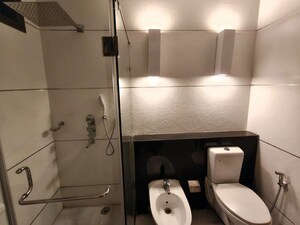 Bathroom in 3 BHK Builder Floor at Defence Colony – for Rent