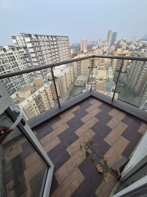 Balcony in 3.5 BHK Apartment at Park Grandeur, Baner – for Rent