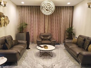Living Room in 4 BHK Apartment at Kasturi Legacy, Baner – for Rent
