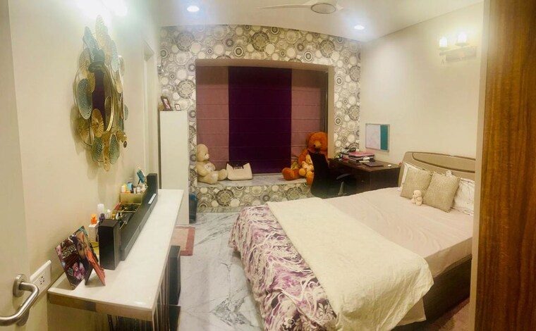 Bedroom, kasturi-legacy 4 Bedroom 4500 Sq.Ft. Apartment In Baner Pune 10345547