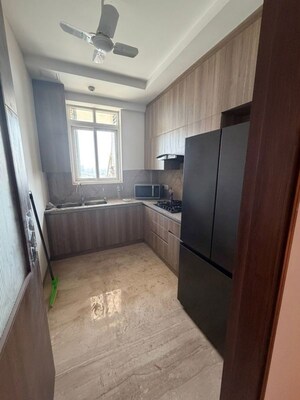 Kitchen in 2 BHK Builder Floor at Ansal Plaza Gurgaon, Palam Vihar – for Rent