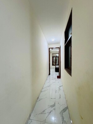 Staircase in 2.5 BHK Builder Floor at Freedom Fighters Enclave – for Rent