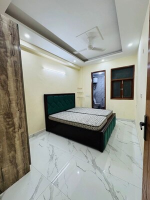 Bedroom in 2.5 BHK Builder Floor at Freedom Fighters Enclave – for Rent