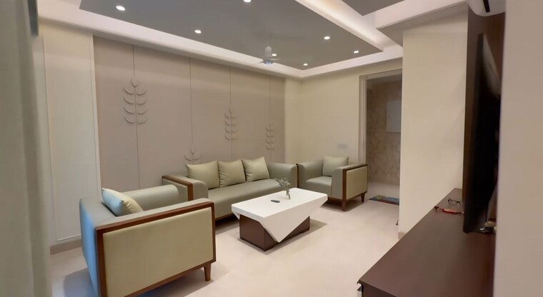 Living Room, bestech-park-view-altura 4 Bedroom 2675 Sq.Ft. Apartment In Sector 79 Gurgaon 10345626