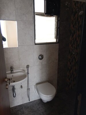 Bathroom in 2 BHK Apartment at Vilas Javdekar Yashone Maan, Hinjewadi – for Rent