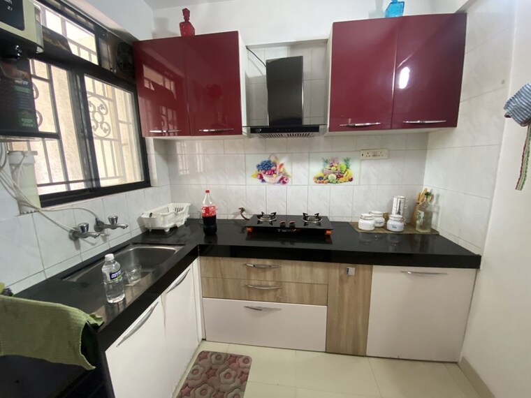 Kitchen, mont-vert-pristine 2 Bedroom 1050 Sq.Ft. Apartment In Bopodi Pune 10345646