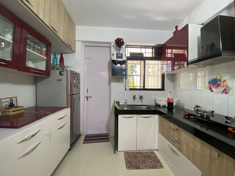 Kitchen, mont-vert-pristine 2 Bedroom 1050 Sq.Ft. Apartment In Bopodi Pune 10345646