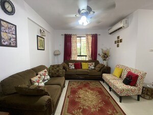 Living Room in 2 BHK Apartment at Mont Vert Pristine, Bopodi – for Rent