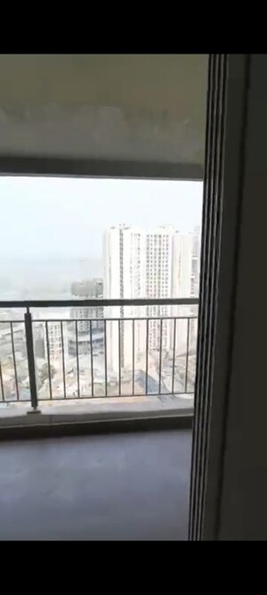 Balcony in 3 BHK Apartment at Godrej Emerald, Ghodbunder Road – for Rent