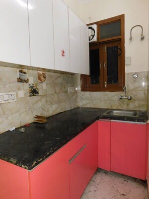 Kitchen in 1 BHK Apartment at Chattarpur – for Rent
