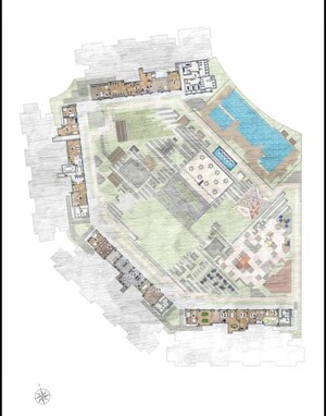 Master Plan in 3.5 BHK Apartment at Kolte Patil Life Republic Canvas, Hinjewadi – for Sale