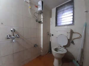 Bathroom in 3 BHK Apartment at Goregaon East – for Rent