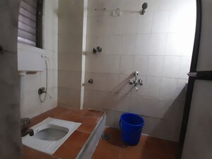 Bathroom in 3 BHK Apartment at Goregaon East – for Rent