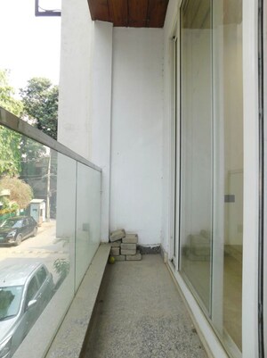 Balcony in 3 BHK Builder Floor at East Of Kailash – for Rent