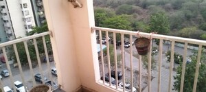 Balcony in 3.5 BHK Apartment at Alaknanda Apartment Gomti Nagar, Gomti Nagar – for Rent