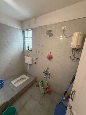 Bathroom in 2 BHK Apartment at Prithvi Sai Velocity Phase 1, Bavdhan – for Rent