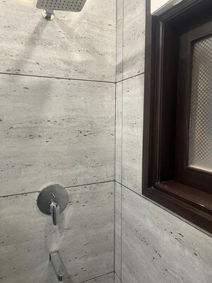 Bathroom in 3 BHK Builder Floor at Malviya Nagar – for Rent