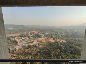 Balcony in 2 BHK Apartment at Indiabulls Greens, New Panvel – for Rent
