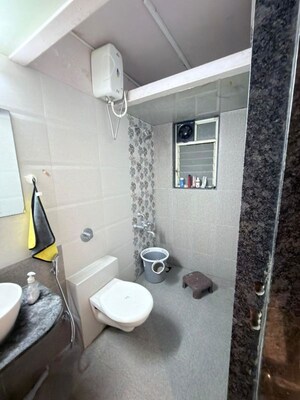 Bathroom in 2 BHK Apartment at Lohgaon – for Rent