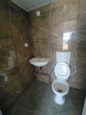 Bathroom in 3 BHK Apartment at Ganga New town, Dhanori – for Rent