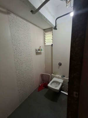 Bathroom in 3 BHK Apartment at Landmark Garden, Kalyani Nagar – for Rent