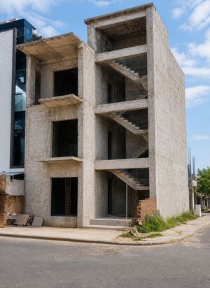 5 BHK Villa – Exterior View View at CG Sun Villas, Raj Nagar Extension - for Sale