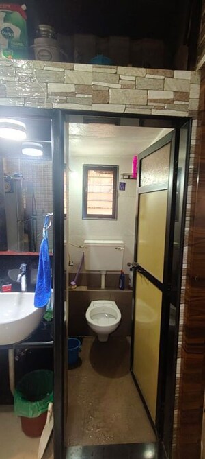 Bathroom in 1 RK Apartment at Tirupathi The Windsor, Kandivali East – for Sale