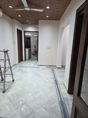Dining area in 3 BHK Builder Floor at Defence Colony – for Rent