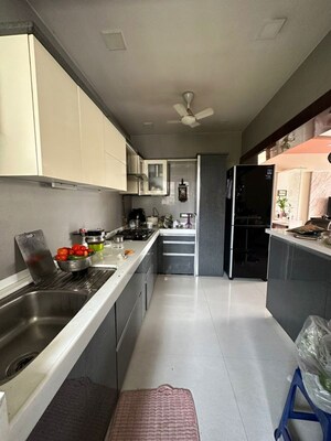 Kitchen in 2 BHK Apartment at Gundecha Builders Marigold, Kandivali East – for Rent