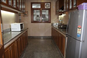 Kitchen in 4 BHK Builder Floor at Greater Kailash I – for Rent
