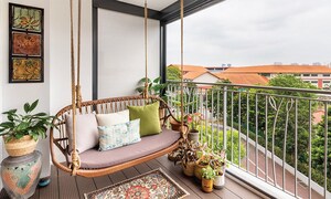 Balcony in 3 BHK Apartment at Sector 16b Greater Noida – for Sale