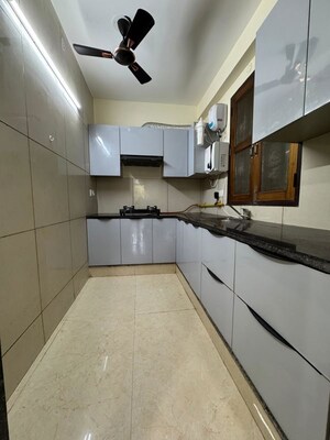 Kitchen in 2 BHK Builder Floor at Chattarpur – for Rent