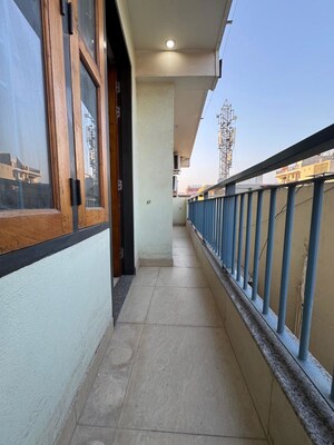 Balcony in 2 BHK Builder Floor at Chattarpur – for Rent