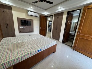 Bedroom in 2 BHK Builder Floor at Chattarpur – for Rent